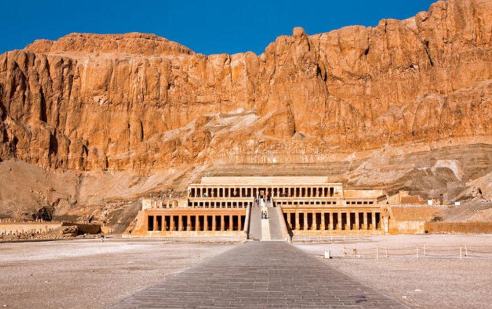 temple Deir el Bahari, egypte