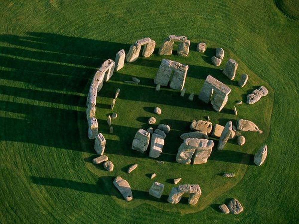 stonehenge Angleterre - Proche de la ville de Salisbury - Période de l'antiquité