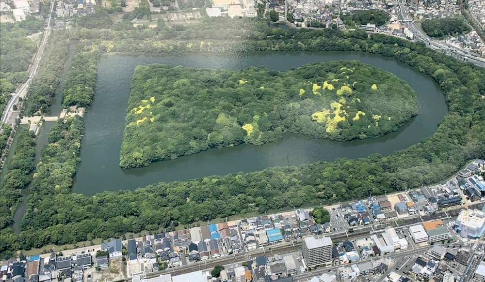 Daisen Kofun - mausolée de l'empereur Nintoku à Osaka