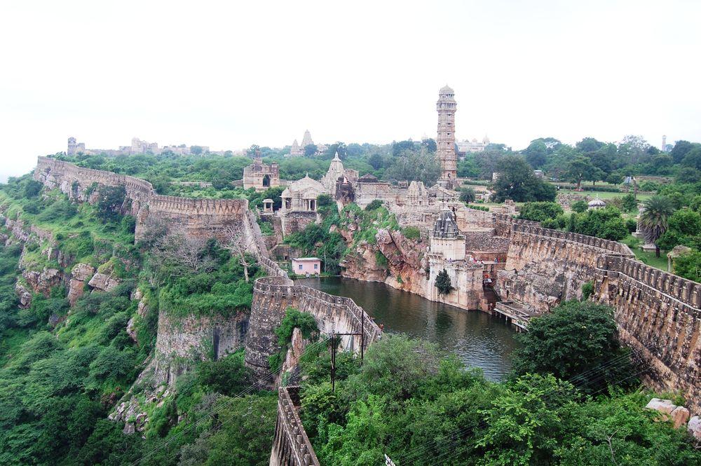 /// Le fort de Chittor situé à Chittorgarh en Inde ///