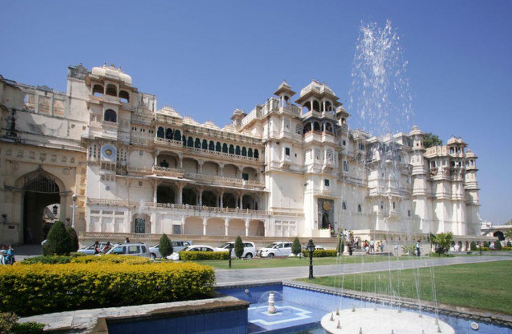 /// Le Palais de Udaipur situé à Udaipur en Inde /// 