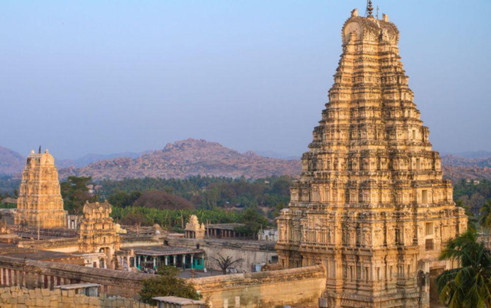 /// Le Palais de Vijayanagara situé à Hampi en Inde ///