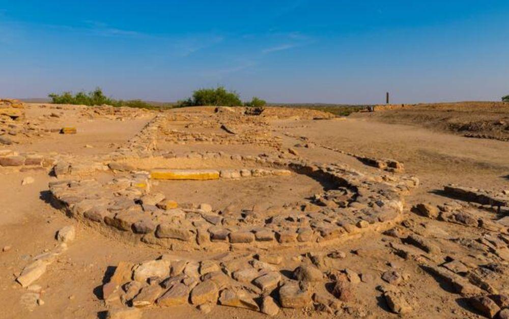 /// Ruines de la civilisation de la vallée de l'Indus à Harappa en inde ///