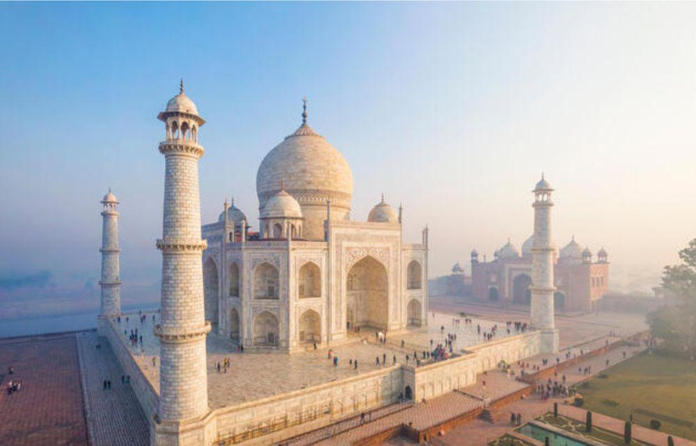  /// Le Taj Mahal situé à Agra en Inde /// 
