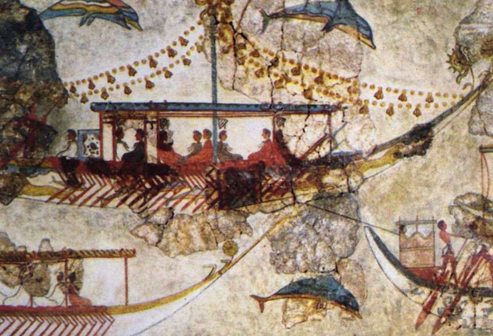 Les Minoens étaient une ancienne civilisation préhellénique qui prospérait sur l'île de Crète