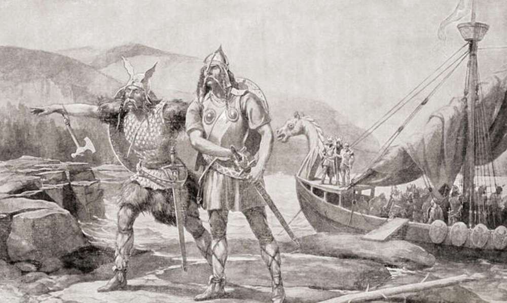 Les Vikings originaires de la Norvège, de la Suède et du Danemark